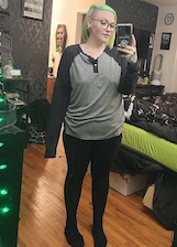 Patient after weight loss surgery