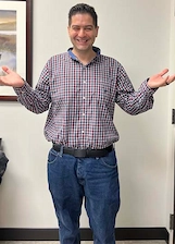 Patient after weight loss surgery